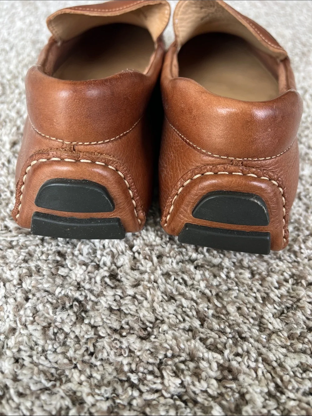 Nordstrom Men's Cody Driving Loafer in Tan Brown Size 13